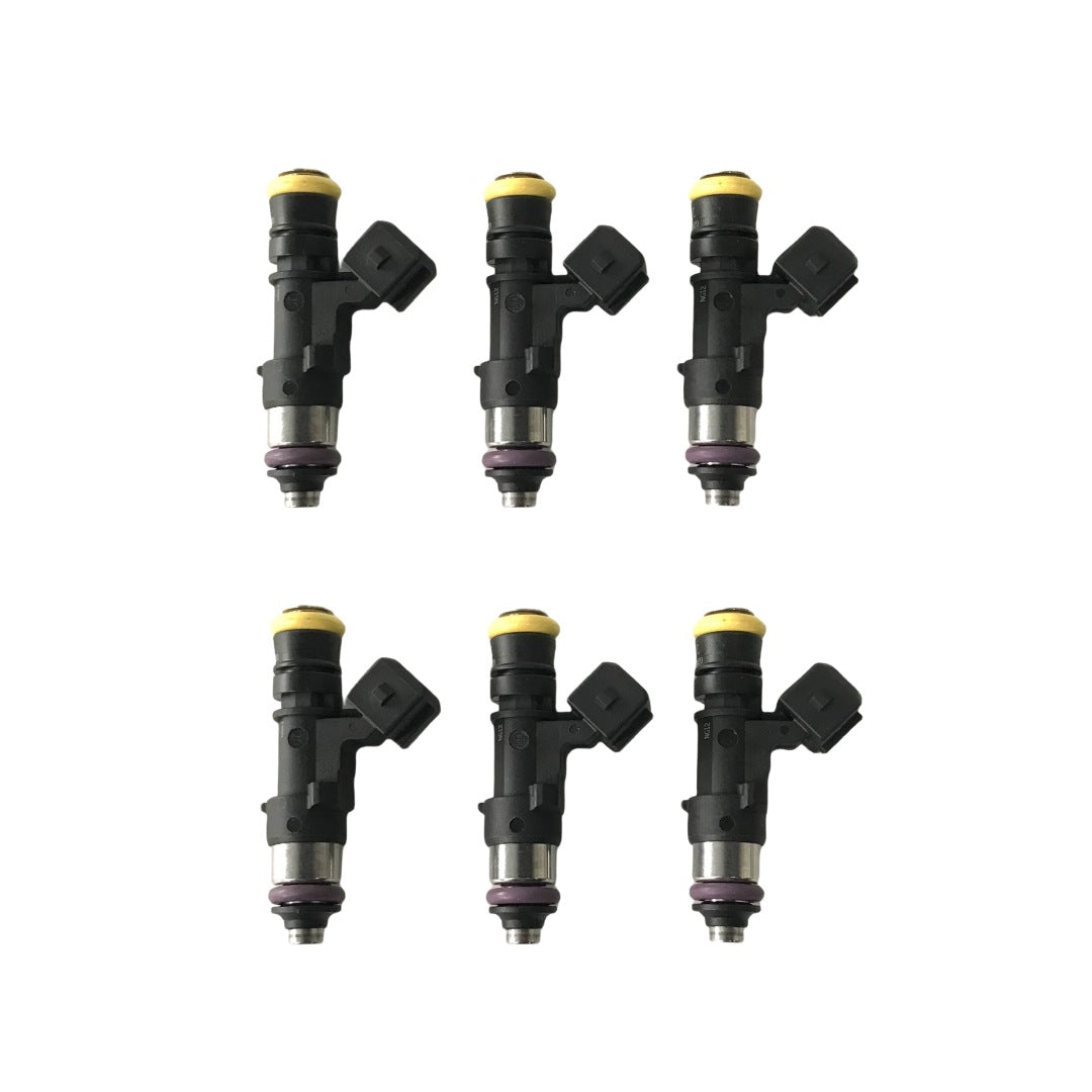 6pcs E85 Compatible Fuel Injectors for 2003-2007 Honda Accord 3.0L V6