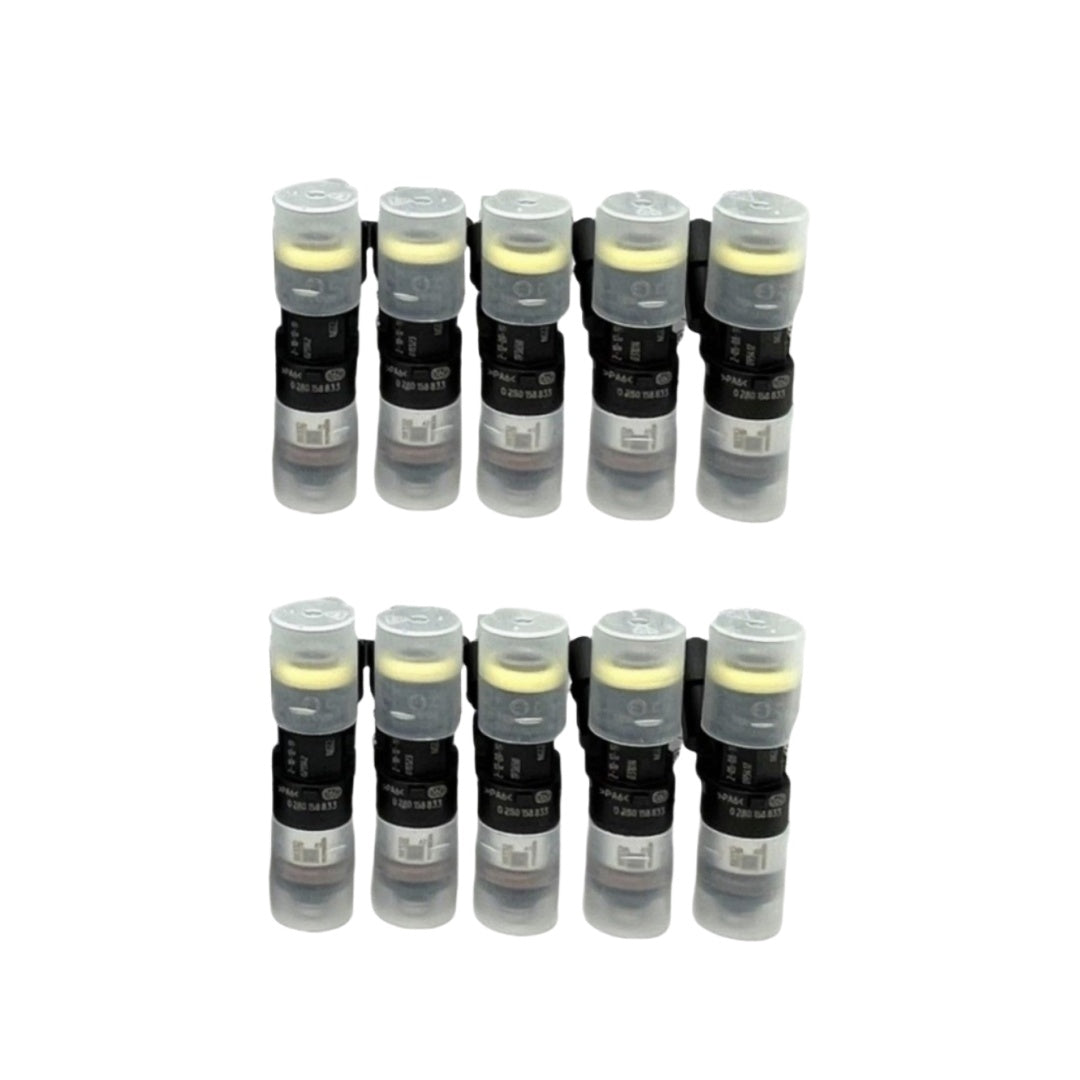 Set of 10 Stock E85 Compatible Fuel Injectors for Dodge Viper ZB1 2003-2006