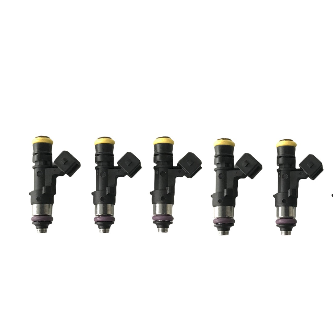 Set of 5 Stock E85 Compatible Injectors for 2009-2010 Ford Focus MK2 RS ST225