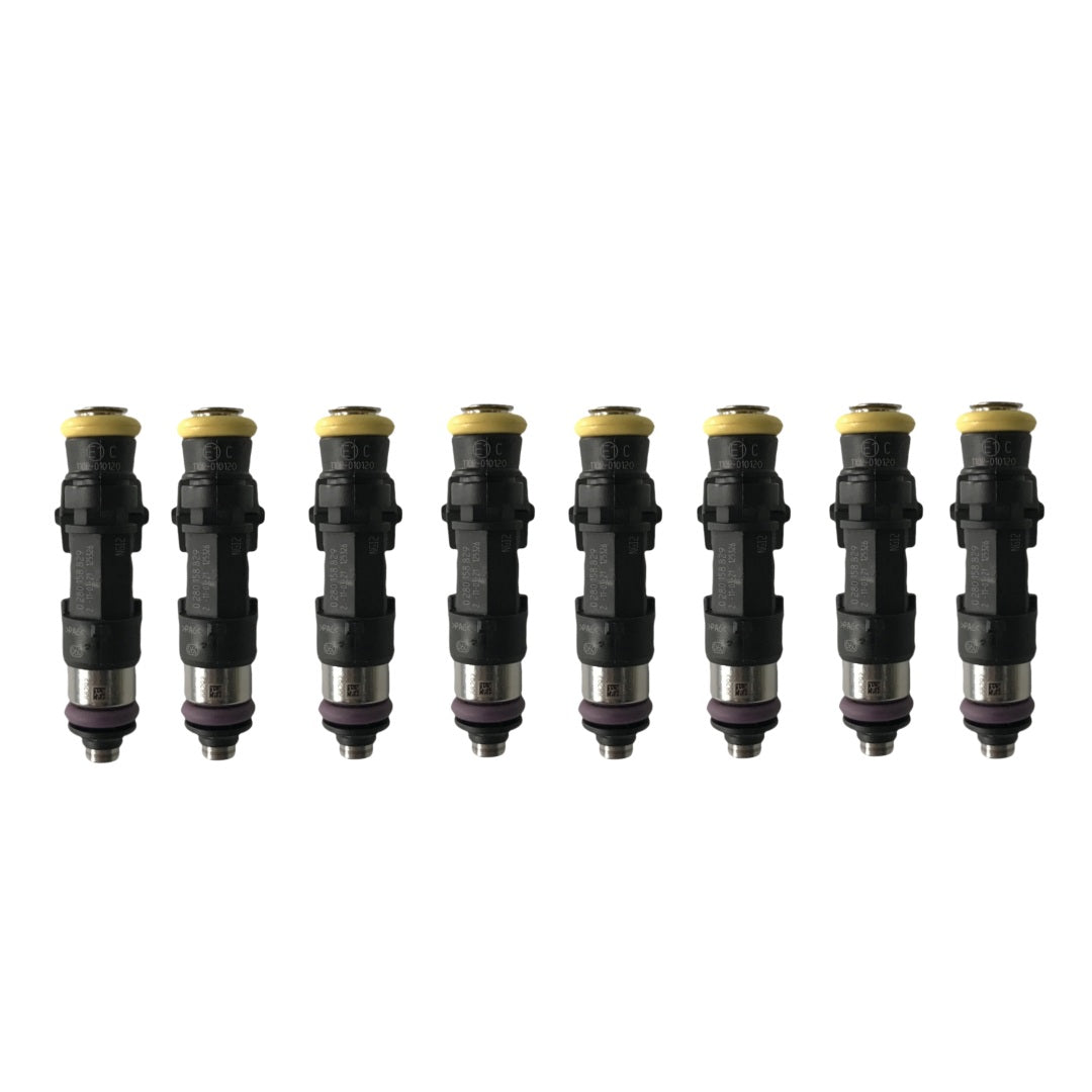 8pcs E85 Compatible Fuel Injectors Fit BMW E9X M3 S65 4.0 Car Upgrades 2008-2013
