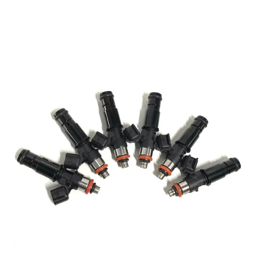 6pcs Fuel Injectors for 1993-1998 Toyota Supra Twin-Turbo 3.0 2JZ-GTE 14mm