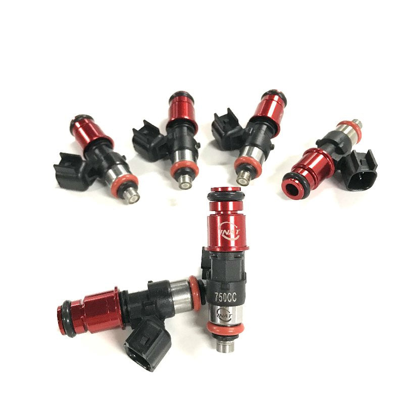 6pcs 750cc Injectors 72lb for Nissan 2003-2006 350Z VQ35DE 2007-2008 VQ35HR 3.5L V6