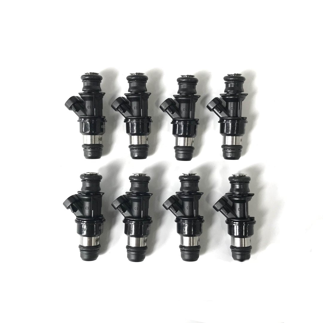8pcs 6.0 LQ4 Injectors Stock for 2002–2007 GMC Sierra Denali Hummer H2