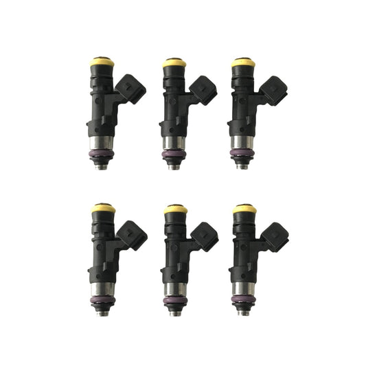 6pcs Stock 2200cc Injectors 210lb for 2017-2020 Nissan Patrol Y62 VQ40 4.0L