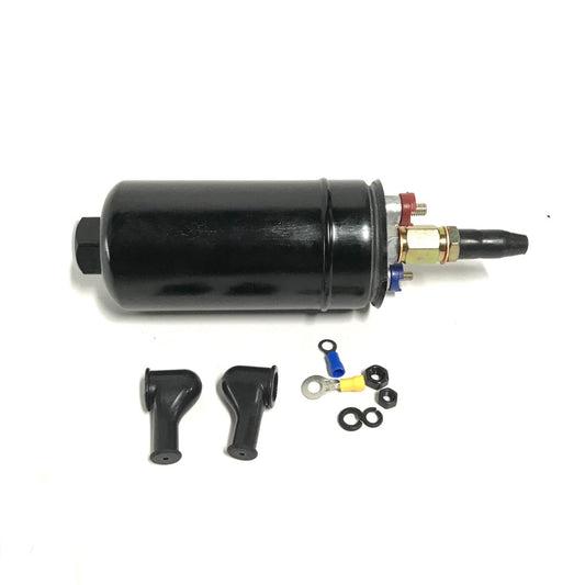 300LPH Racing External Fuel Pump 044 Style Universal E85 0580254044 Black