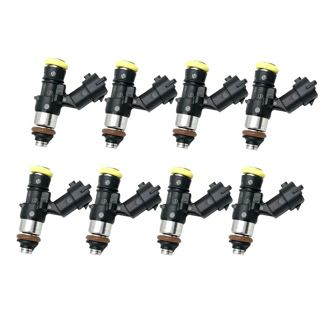 8pcs LS3 Injectors for 2010–2015 Chevrolet Camaro SS Manual Only E85